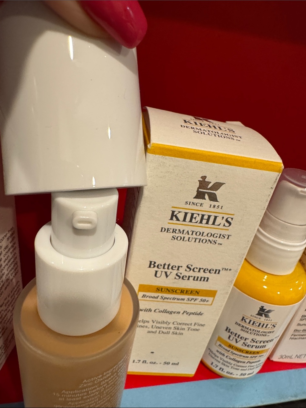 Kiehl's Better Screen UV Serum SPF 50+ - Yellow - Picture 5 of 7